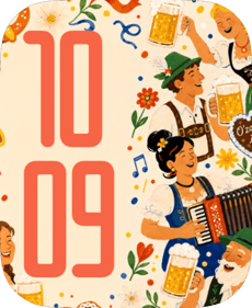 Bavarian Polka Apple Watch face - Cities
