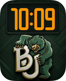 Baylor Bears Apple Watch face - Sports