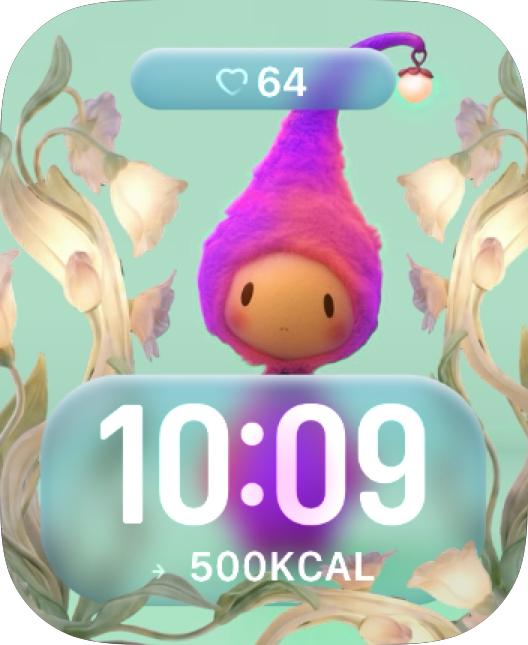 Bloom Sprite Apple Watch face - Nature
