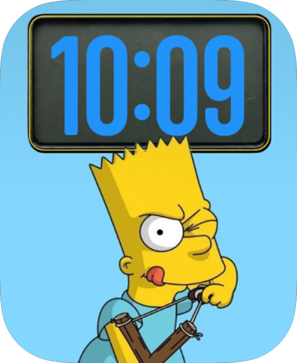 Blue Mischief Kid Apple Watch face - TV