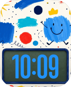 Blue Splash Apple Watch face - Art