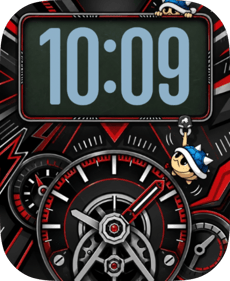 Blue Wheel Apple Watch face - Video Games