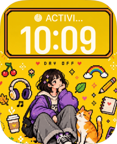 Break Mode watch face preview image for Apple Watch