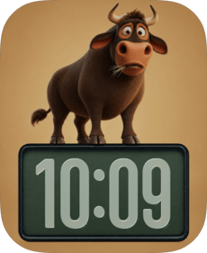 Bull Break Apple Watch face - Nature