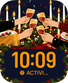Candle Toast watch face preview image for Apple Watch