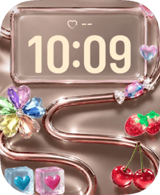 Candy Chrome Apple Watch face - Special Collections
