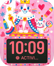 Cat Coronation Apple Watch face - Animals