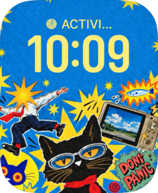 Catastrophe Club watch face preview image for Apple Watch