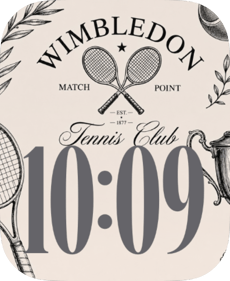 Centre Court Apple Watch face - Sports
