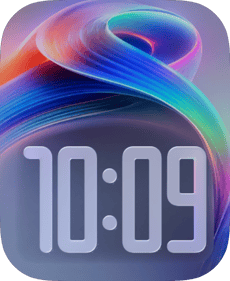 Chroma Ribbon Apple Watch face - Art, Gradient