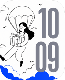 Cloud Reader Apple Watch face - Art