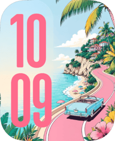 Coastal Cruise Apple Watch face - Cities