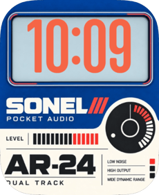 Cobalt Audio watch face preview image for Apple Watch