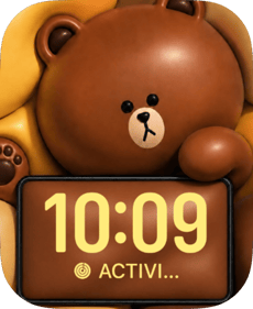 Cocoa Plush Apple Watch face - Special Collections