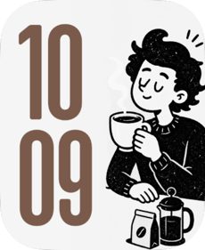 Coffee Sketch Apple Watch face - Art