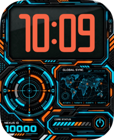 Coral Scope Apple Watch face - Art