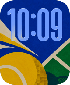 Court Pop Apple Watch face - Sports