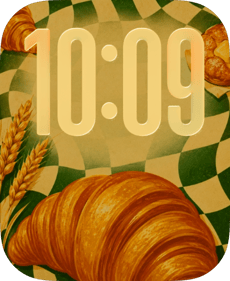 Croissant Check Apple Watch face - Watches