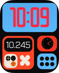 Crosshair Grid Apple Watch face - Watches