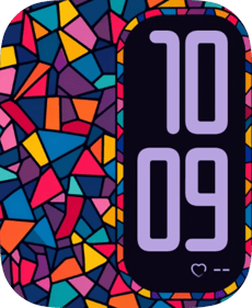 Cut Glass Apple Watch face - Art