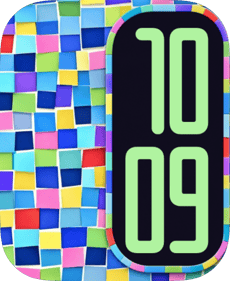 Cut Squares Apple Watch face - Art