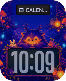 Cute Forest Glow Apple Watch face - Special Collections