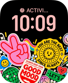 Daily Hype watch face preview image for Apple Watch