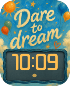 Dare to Dream Apple Watch face - Art