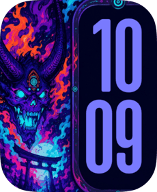Demon Rave Apple Watch face - Special Collections
