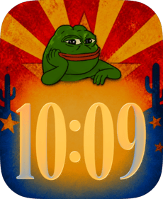 Desert Pepe Apple Watch face - TV