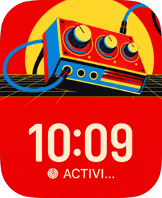 Dial Pop watch face preview image for Apple Watch