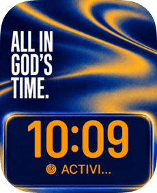 Divine Timing watch face preview image for Apple Watch