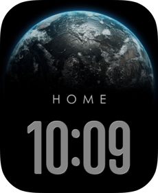 Earth Home Apple Watch face - Nature