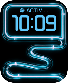 Electric Bend watch face preview image for Apple Watch