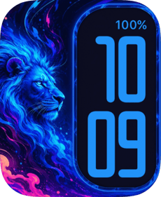 Electric Lion Apple Watch face - Special Collections, Art