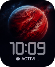 Ember Planet Apple Watch face - Special Collections