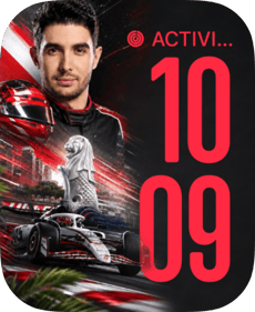 Esteban Ocon Apple Watch face - Cars, Sports