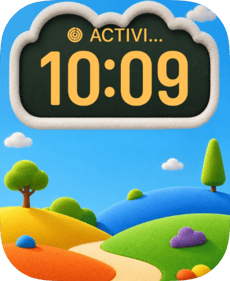 Felt Hills Apple Watch face - Nature, Nature