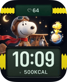 Flying Ace Snoopy Apple Watch face - TV