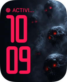 Fog Skulls Apple Watch face - Special Collections