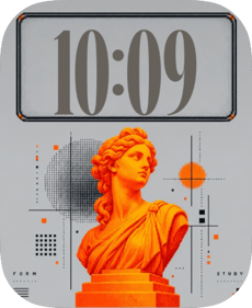 Form Study watch face preview image for Apple Watch