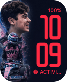 Franco Colapinto Apple Watch face - Cars, Sports