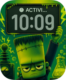 Frankenstein Green Lab Apple Watch face - Special Collections
