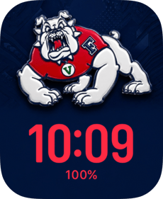 Fresno State Apple Watch face - Sports