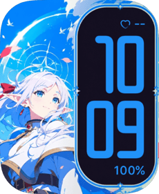 Frost Sky Hero Apple Watch face - Anime