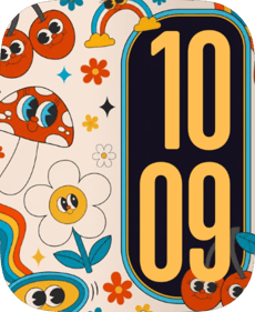 Garden Eyes Apple Watch face - Art