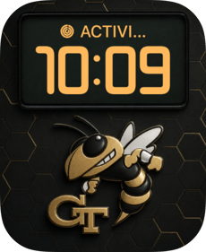Georgia Tech Apple Watch face - Sports