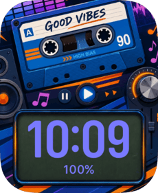 Good Vibes Apple Watch face - Cities