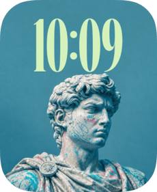 Graffiti Muse watch face preview image for Apple Watch