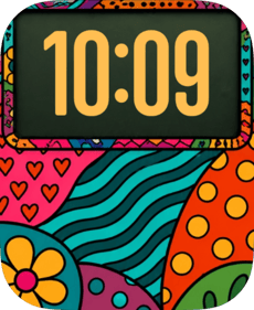 Groovy Garden Apple Watch face - Art